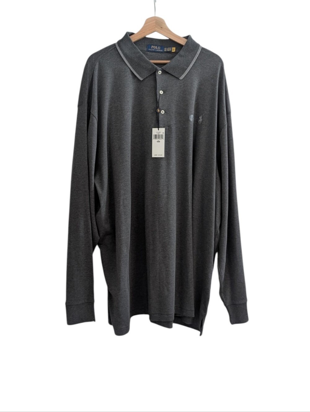Polo Ralph Lauren Men's Long Sleeve Polo Shirt Size 4XB NWT
